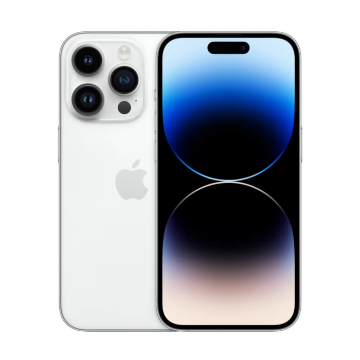 iPhone 14 Pro 256GB Silver (Cracked Back)