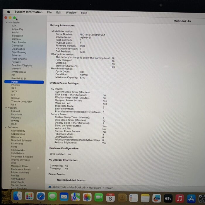 Macbook Air M1 256GB Space Grey - Image 7