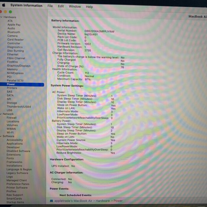 Macbook Air M1 1TB | 16GB Ram | Custom Spec | Space Grey - Image 7