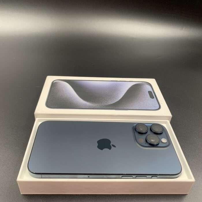 iPhone 15 Pro Max 256GB Blue Titanium - Image 2