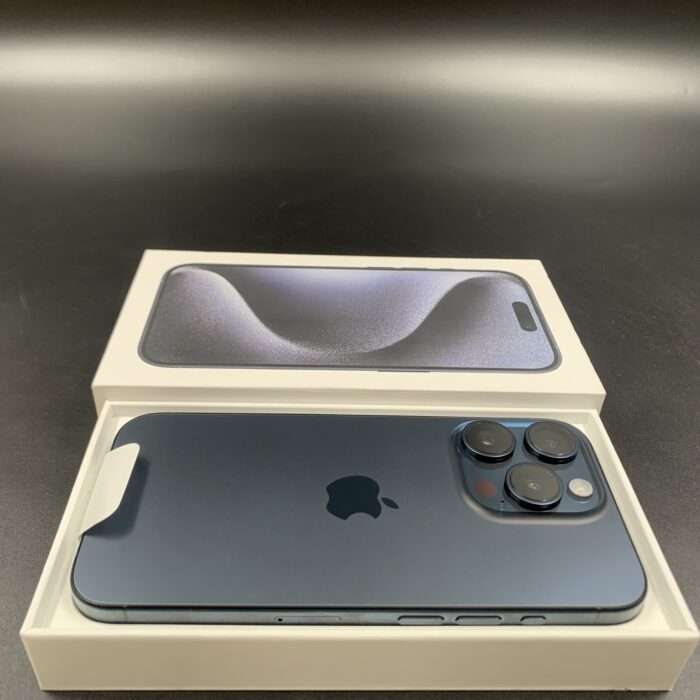 iPhone 15 Pro 128GB Blue Titanium (New / Unboxed) - Image 2