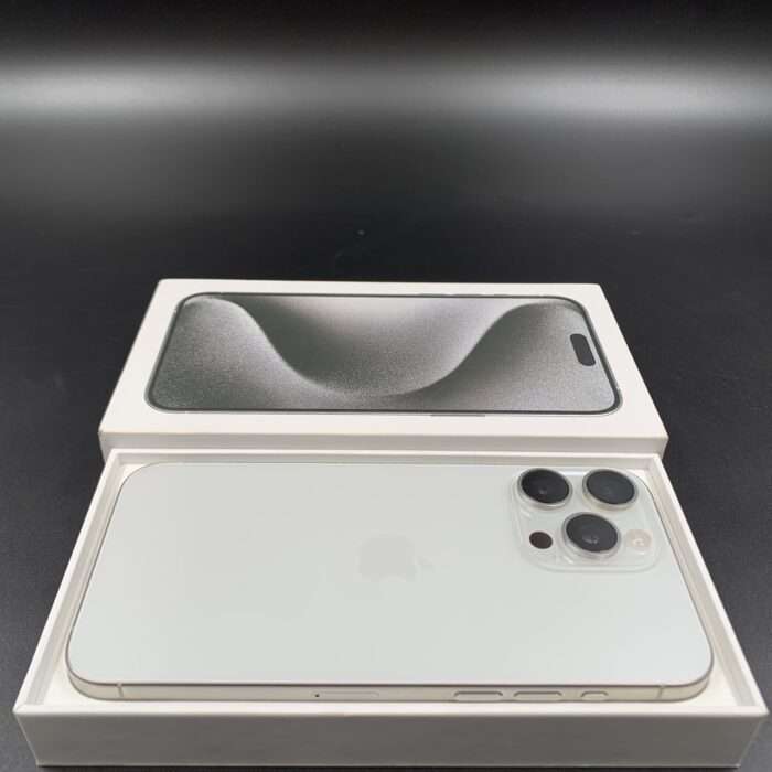 iPhone 15 Pro Max 256GB White Titanium - Image 2