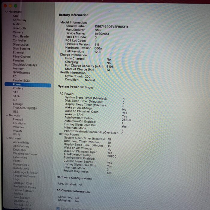 Macbook Air 13" 2017 128GB Silver - Image 8