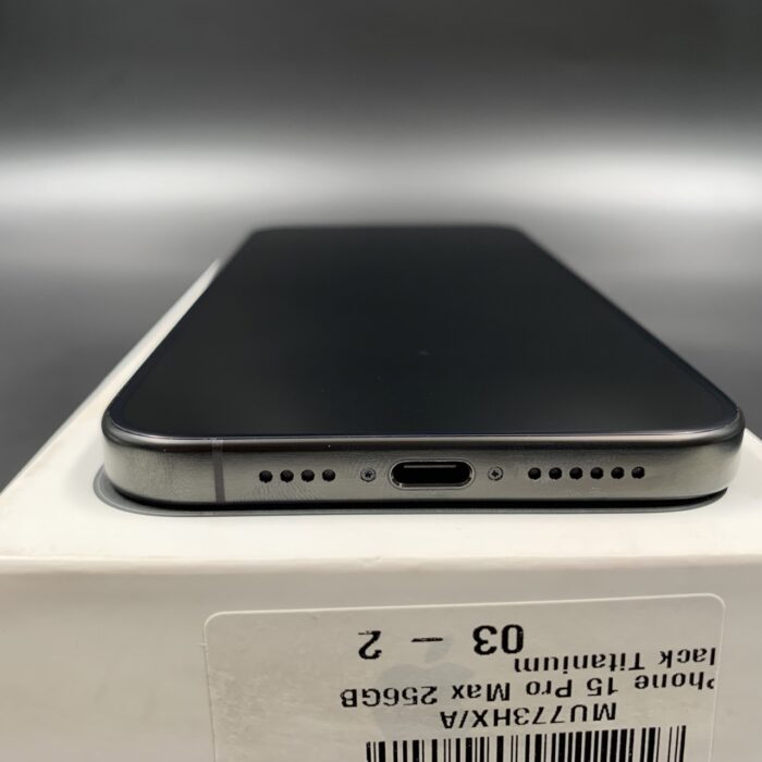 iPhone 15 Pro Max 256GB Black Titanium - Image 6