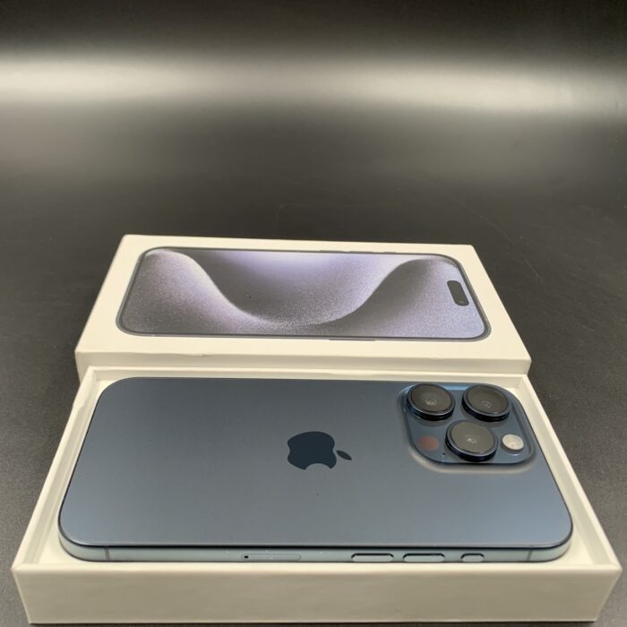 iPhone 15 Pro 128GB Blue Titanium - Image 2