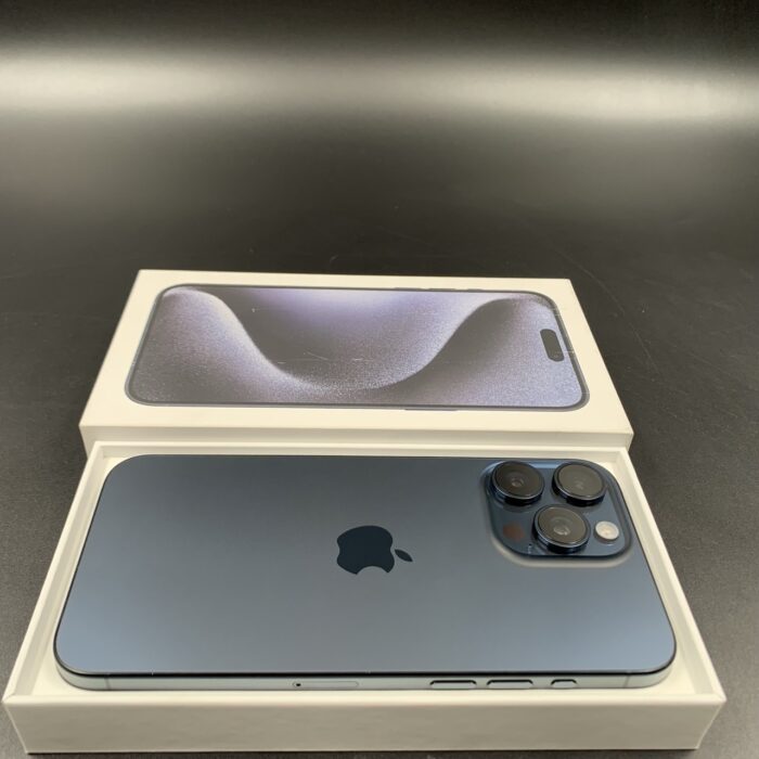 iPhone 15 Pro Max 256GB Blue Titanium - Image 2