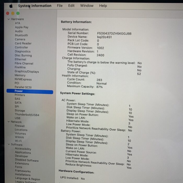 Macbook Pro M1 13" 256GB | 8GB Ram | Silver - Image 7