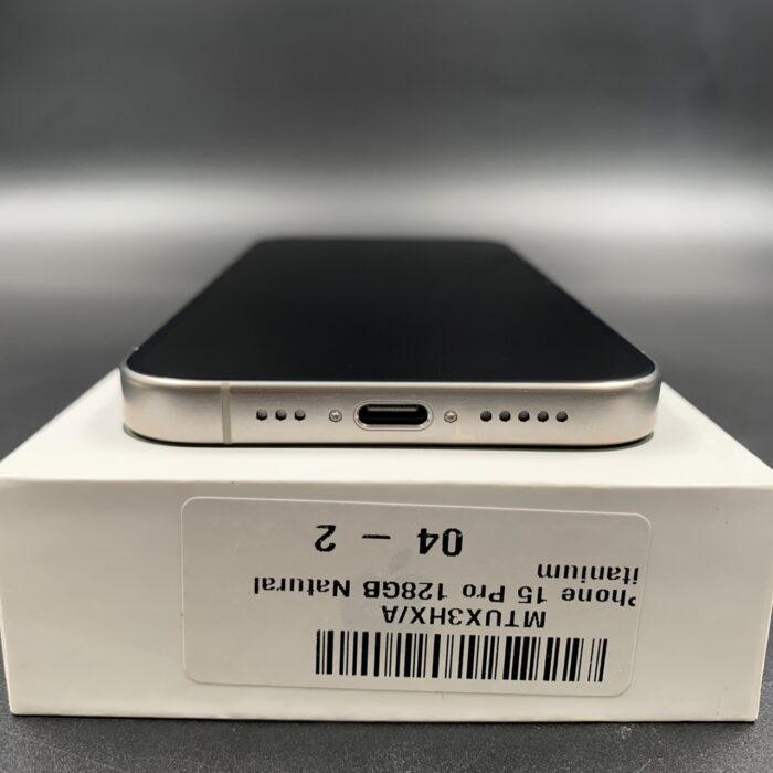 iPhone 15 Pro 128GB Natural Titanium - Image 6