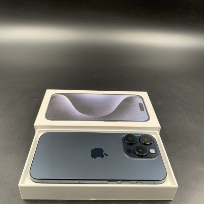 iPhone 15 Pro 256GB Blue Titanium - Image 2