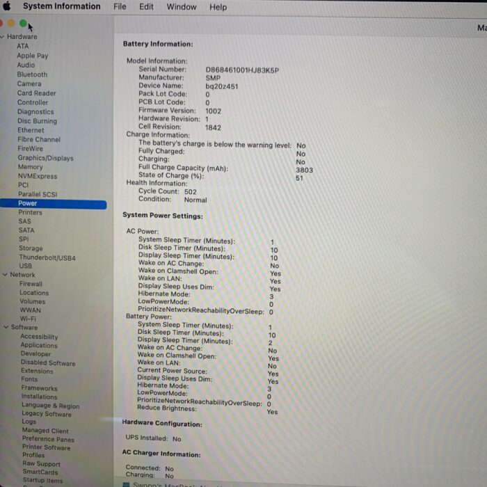 Macbook Air 13" 2018 Space Grey - Image 7