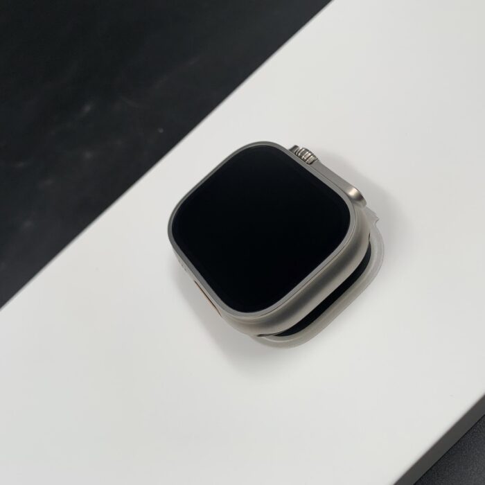Apple Watch Ultra 2 49MM Titanium Blue Ocean Band - Image 6