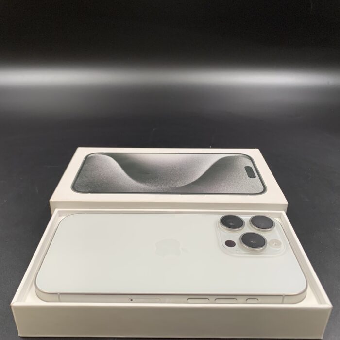 iPhone 15 Pro 128GB White Titanium - Image 2