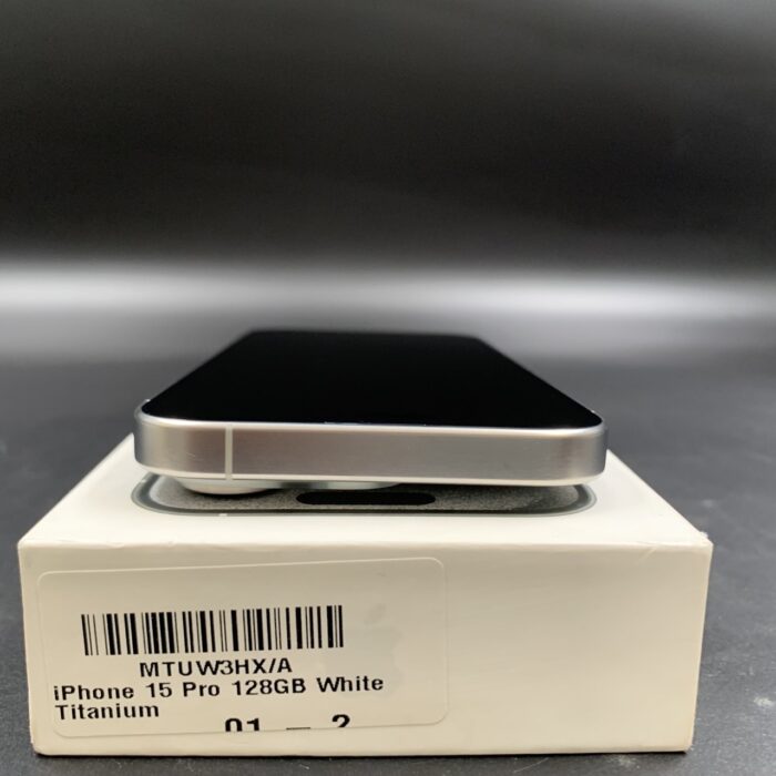 iPhone 15 Pro 128GB White Titanium - Image 4
