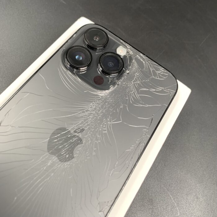 iPhone 14 Pro Max 128GB Space Black (Cracked Back) - Image 8