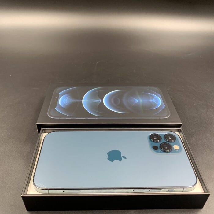 iPhone 12 Pro 128GB Pacific Blue (Back Cracked) - Image 2