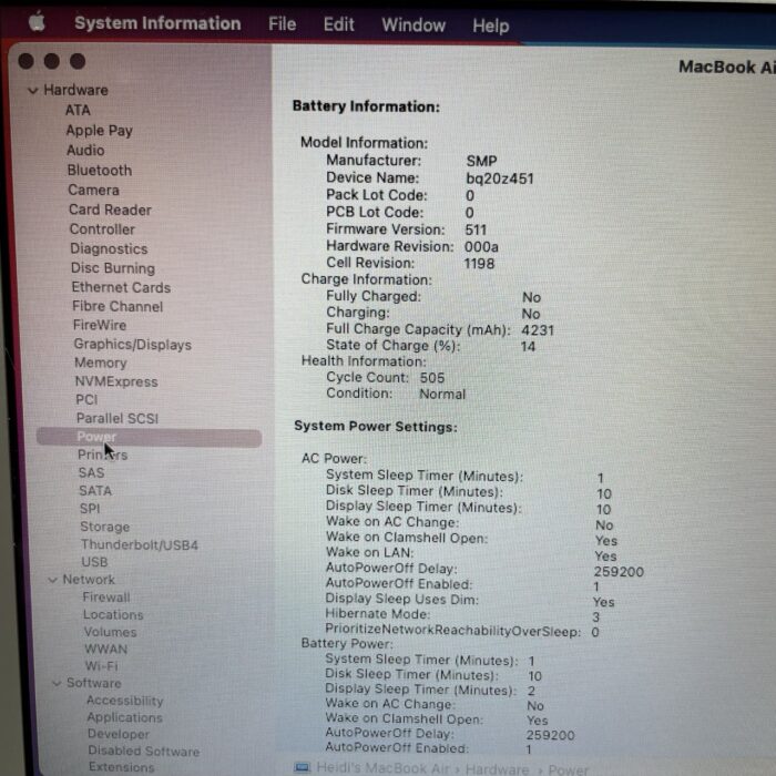Macbook Air 11" 2014 1.4Ghz | 128GB SSD | 4GB Ram | Core i5 Silver - Image 6
