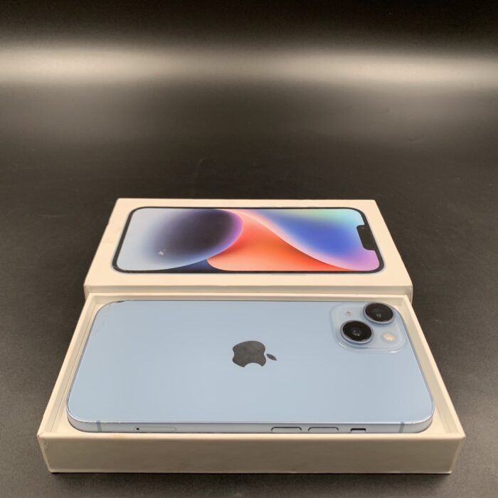 iPhone 14 128GB Blue (Cracked Back) - Image 2