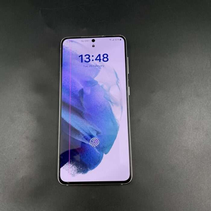 Samsung Galaxy S21 5G Duos 256GB - Phantom White (Line on the Display) - Image 2