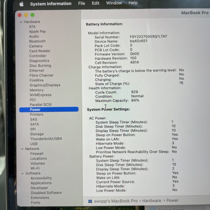 Macbook Pro 14" M1 Pro Space Grey 16GB Ram | 1TB SSD - Image 10