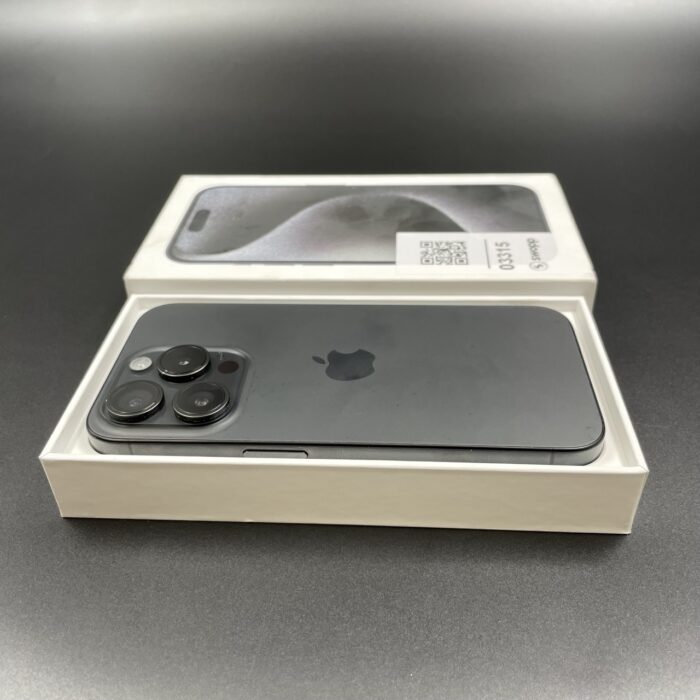 iPhone 15 Pro 256GB Black Titanium - Image 2