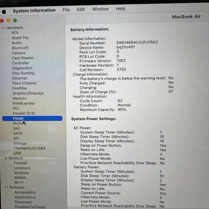 Macbook Air M1 13" 256GB Space Grey - Image 6