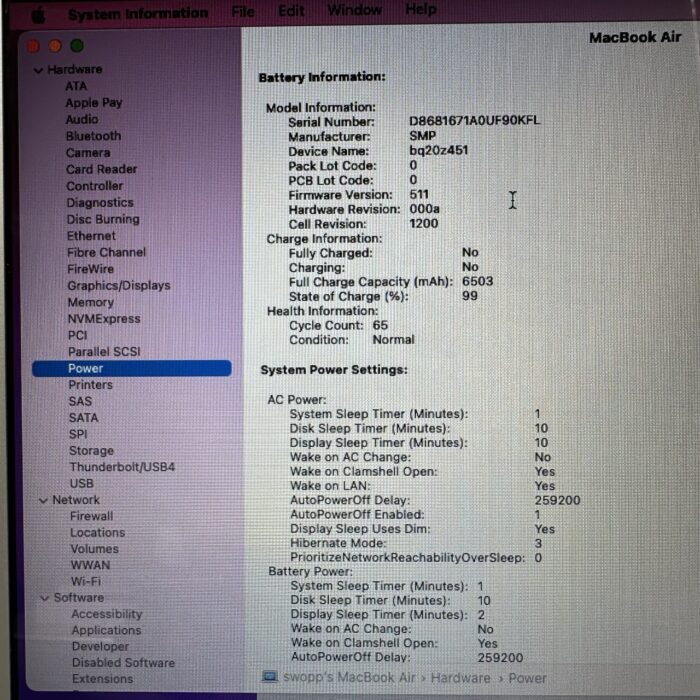 Macbook Air 13" 2017 1.8Ghz | 128GB SSD | 8GB Ram | Core i5 - Image 7