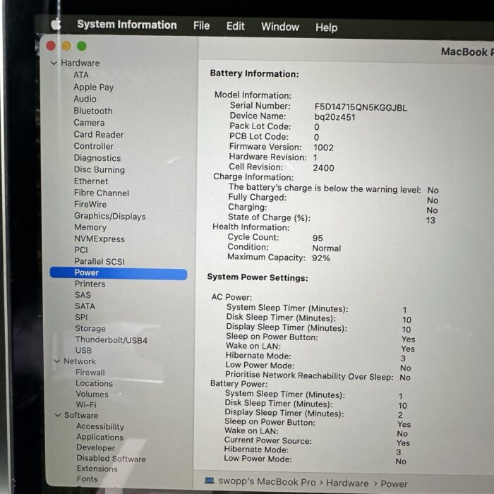 Macbook Pro M1 256GB Space Grey - Image 7