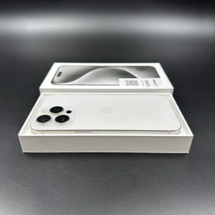 iPhone 15 Pro Max 256GB White Titanium - Image 2
