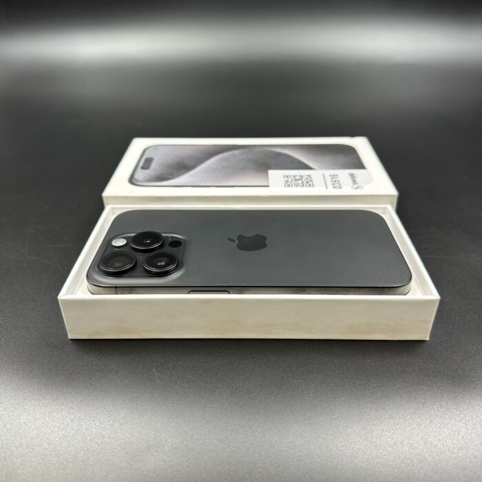 iPhone 15 Pro 256GB Black Titanium - Image 2