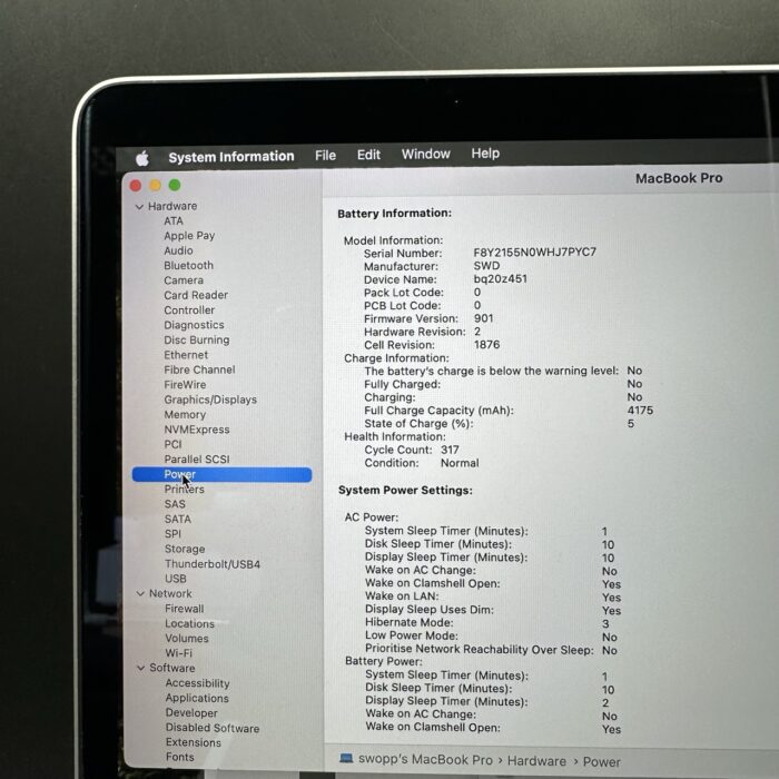 Macbook Pro 13" 2018 512GB SSD | Intel Core i5 | 8GB Ram | Space Grey - Image 6