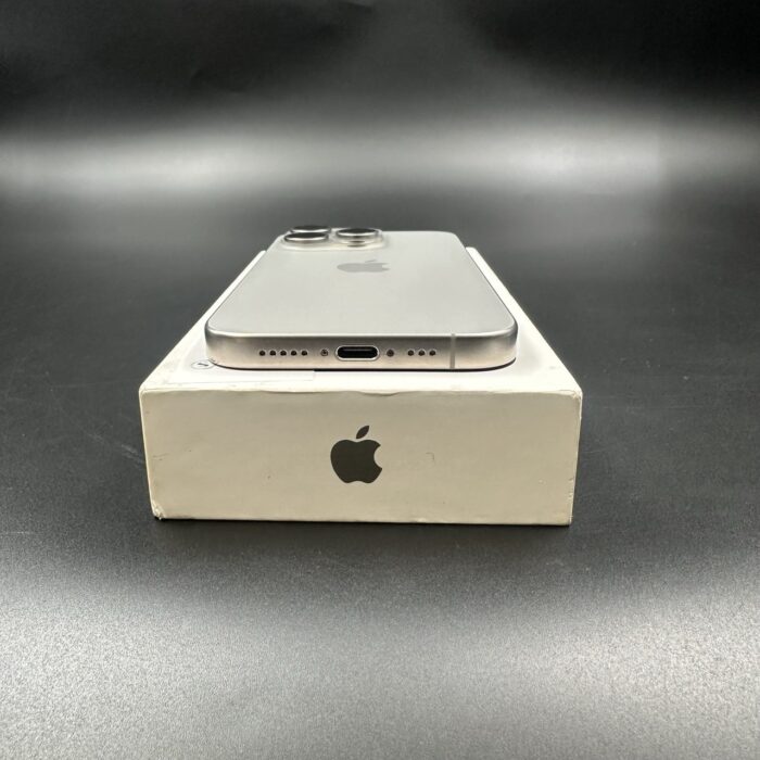 iPhone 15 Pro 128GB Natural Titanium - Image 4
