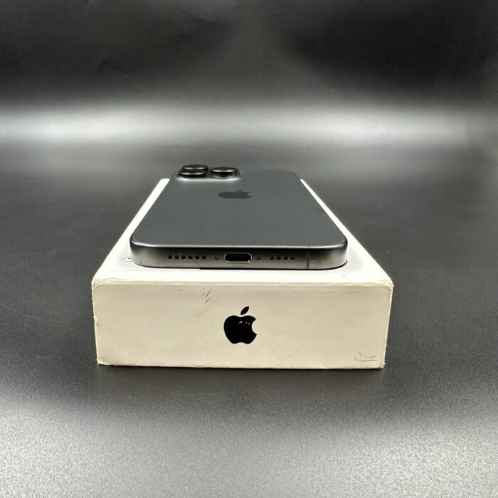 iPhone 15 Pro Max 256GB Black Titanium (E-SIM Only) - Image 4