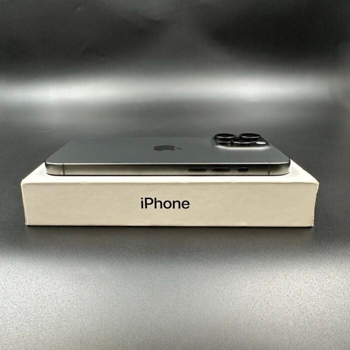 iPhone 15 Pro Max 256GB Black Titanium (E-SIM Only) - Image 5