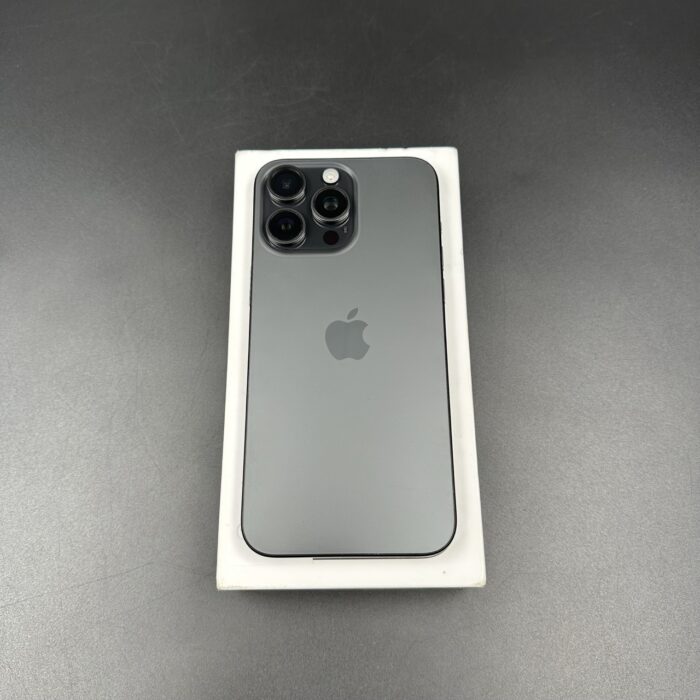iPhone 15 Pro Max 256GB Black Titanium (E-SIM Only) - Image 8