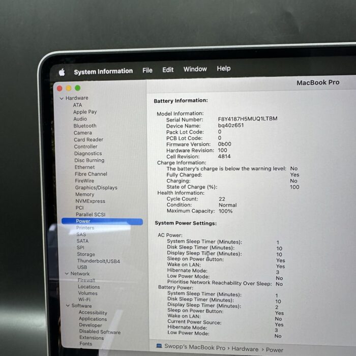 Macbook Pro 14" M3 | 8GB | 512GB | Space Grey - Image 6
