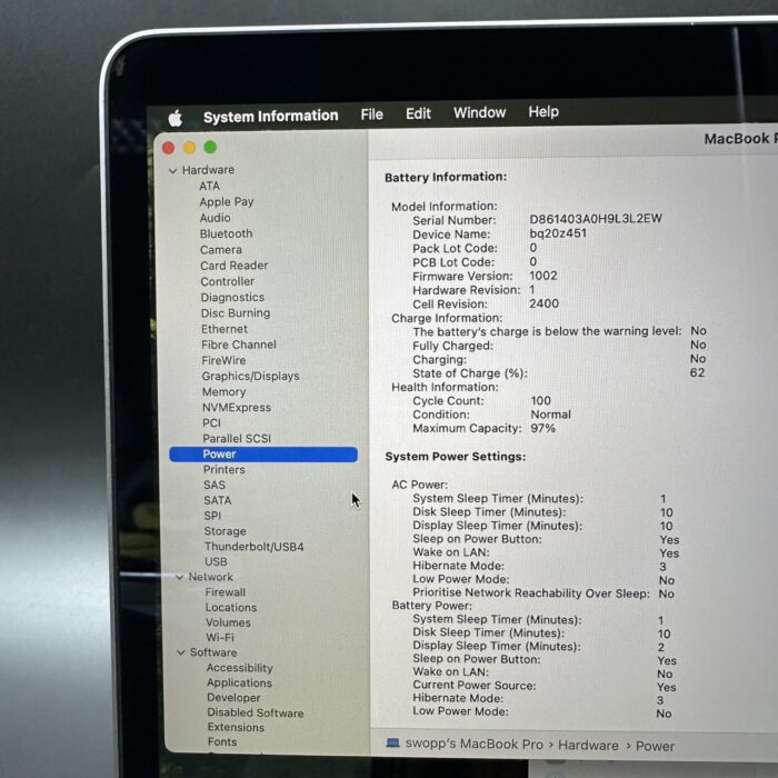 Macbook Pro M1 13" 512GB | 8GB Ram | Space Grey - Image 5