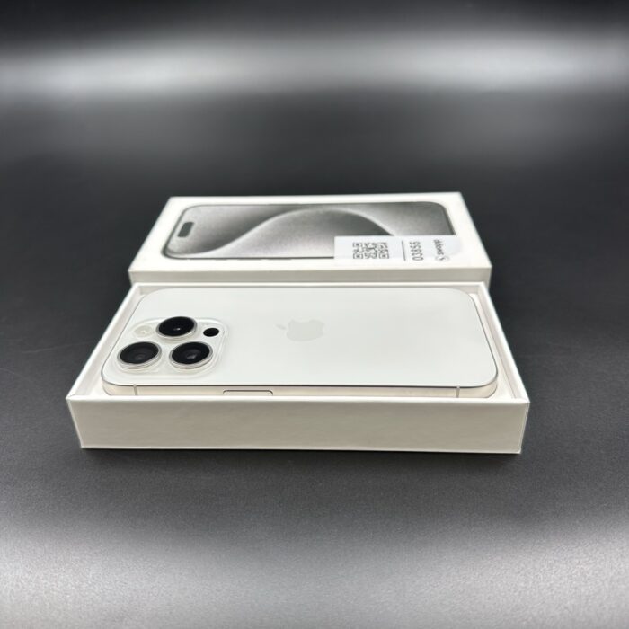 iPhone 15 Pro 128GB White Titanium - Image 2