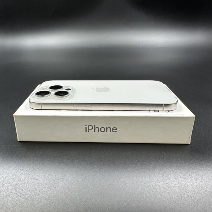 iPhone 15 Pro 128GB White Titanium - Image 3