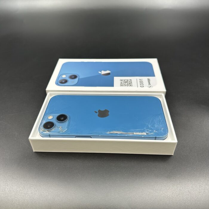 iPhone 13 128GB Blue (Cracked Back) - Image 2