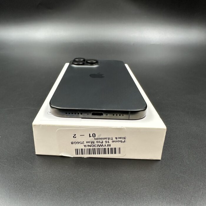iPhone 16 Pro Max 256GB Black Titanium - Image 5
