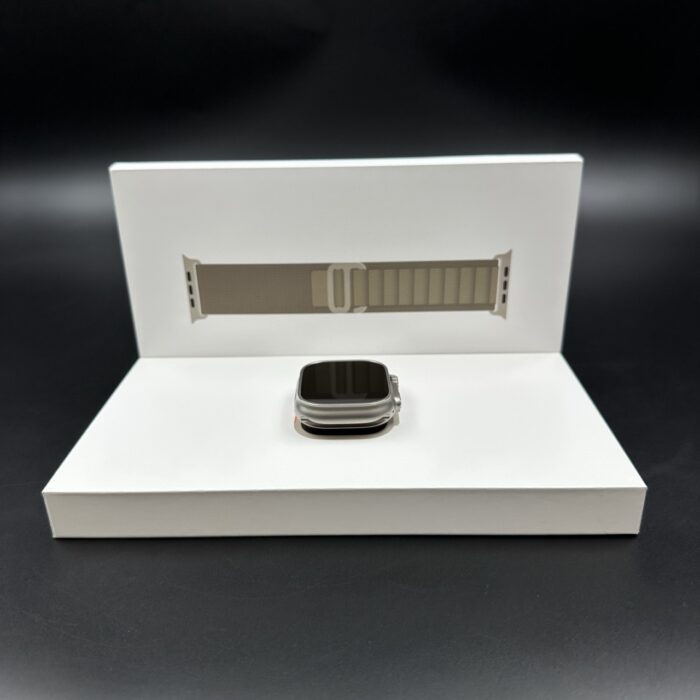 Apple Watch Ultra 2 49MM Titanium Olive Alpine loop - Image 2