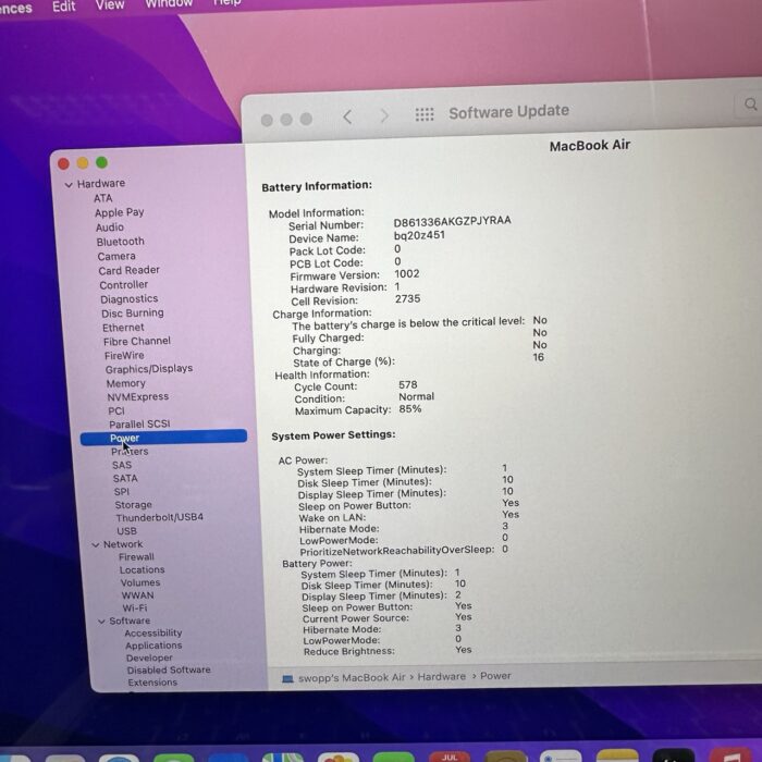Macbook Air M1 13" 8GB 256GB Space Grey - Image 8