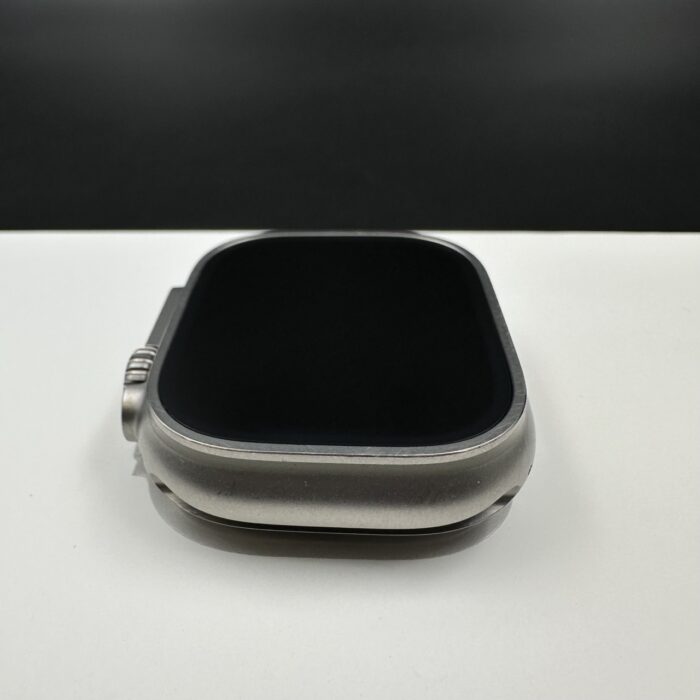 Apple Watch Ultra 2 49MM Natural Titanium Navy Ocean Band - Image 3