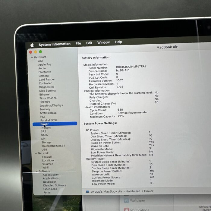 Macbook Air M1 8GB 256GB Space Grey - Image 7