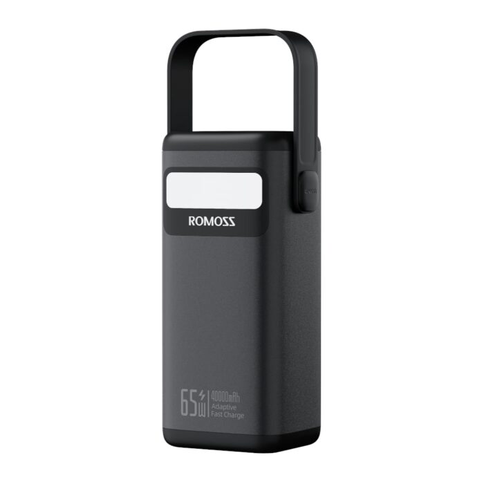 Romoss PMT40 EZCarry Pro 40000mAh 65W Fast Charge Power Bank – Black