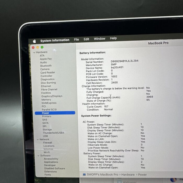 Macbook Pro 13" 2019 256GB SSD | Intel Core i5 | 8GB Ram | Space Grey - Image 5