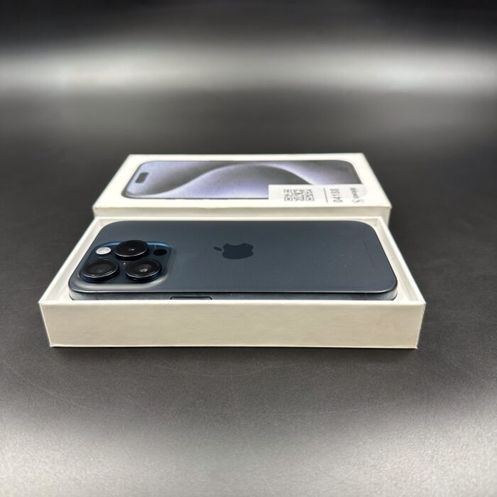 iPhone 15 Pro 128GB Blue Titanium - Image 3