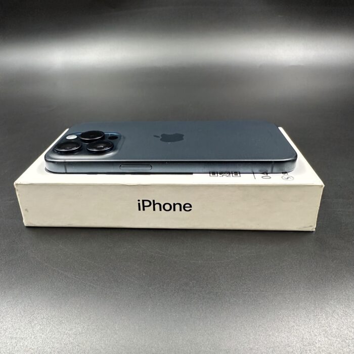 iPhone 15 Pro 128GB Blue Titanium - Image 4