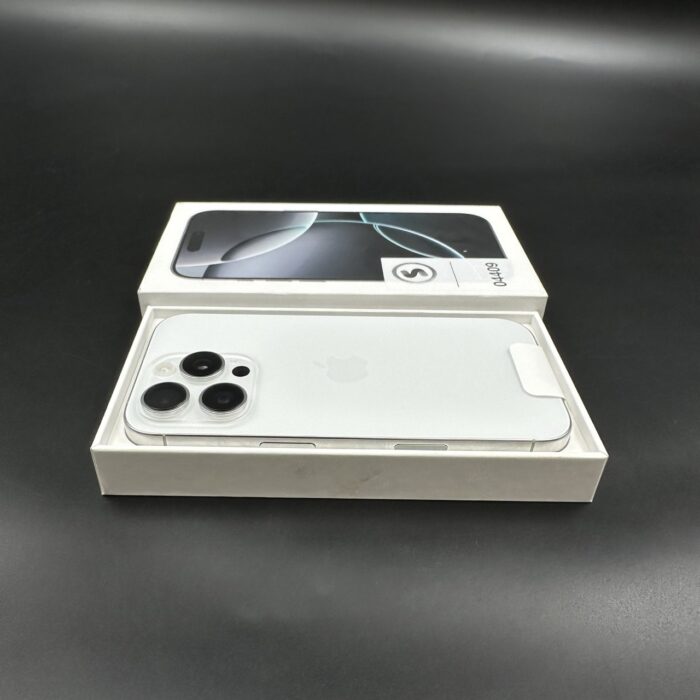 iPhone 16 Pro 256GB White Titanium (Brand New / Open Box) - Image 2