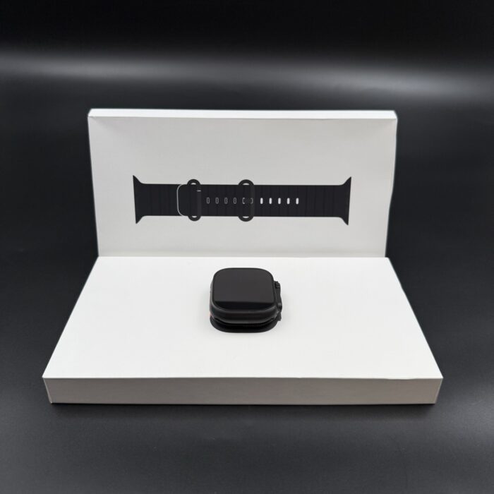 Apple Watch Ultra 2 Black Titanium Black Ocean Band - Image 2